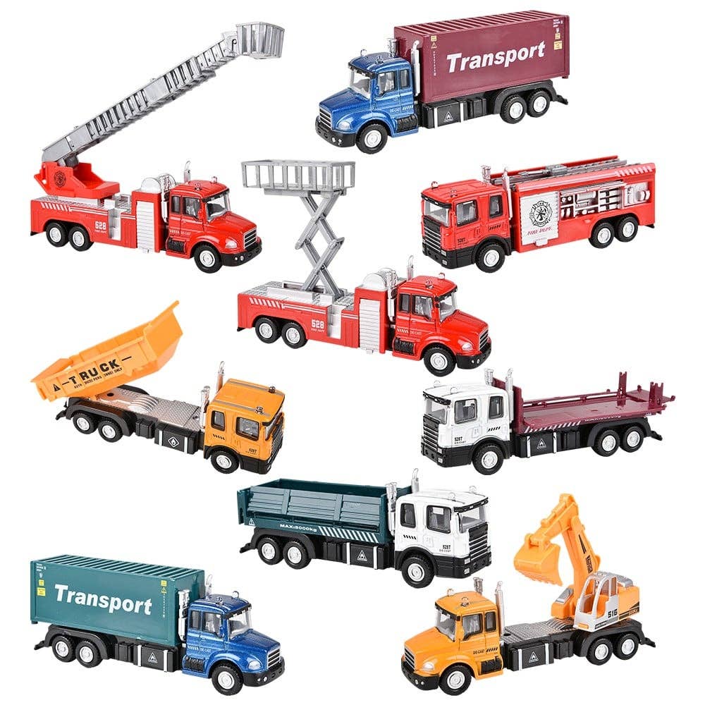 Pull Back Trucks