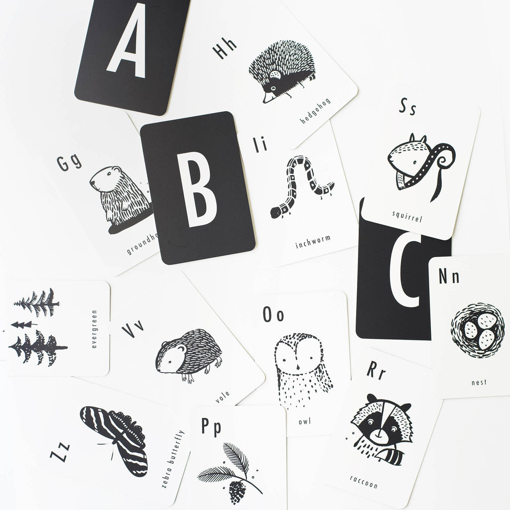 Alphabet Cards | Woodland