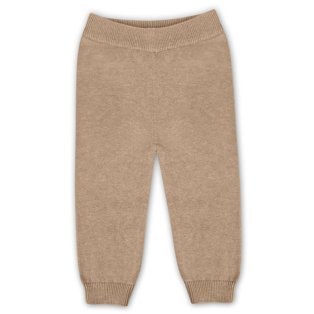 Pocket Sweater Knit Baby Legging Pants (Organic Cotton): Navy Blue / 3-6M