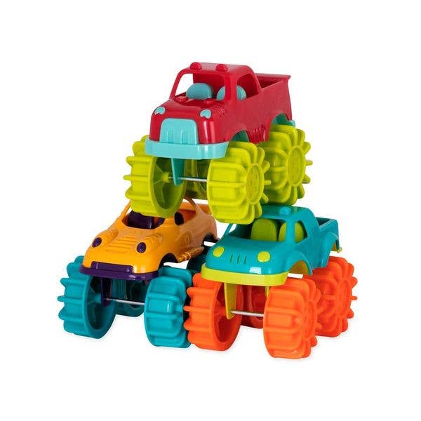 Mini Monster Truck Cars by Battat