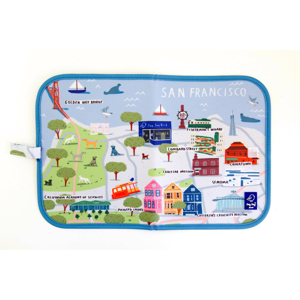 San Francisco Dry + Wet Activity Placemat