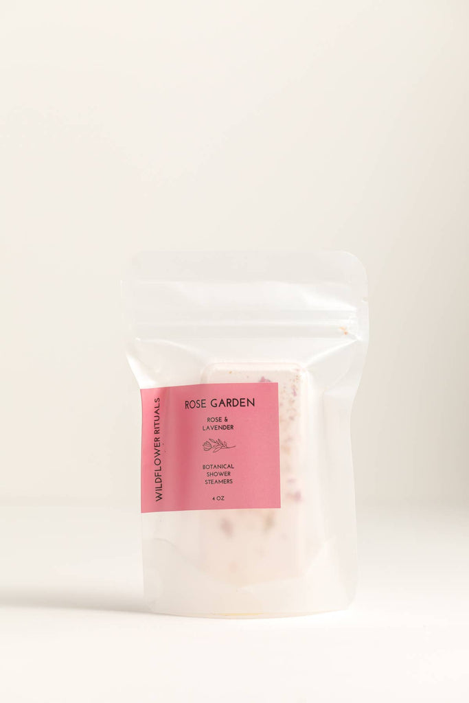 Rose Garden Botanical Shower Steamers - Rose Lavender