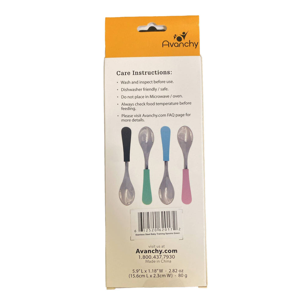 Stainless Steel Baby Spoons 2pk