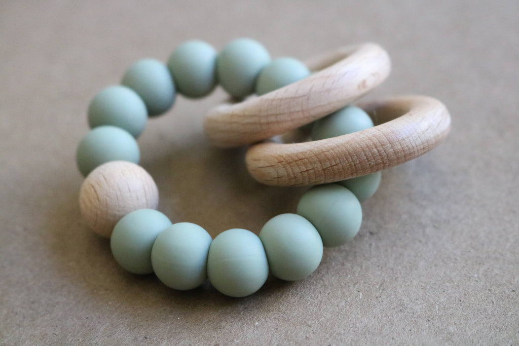 Ring Teether | Sage