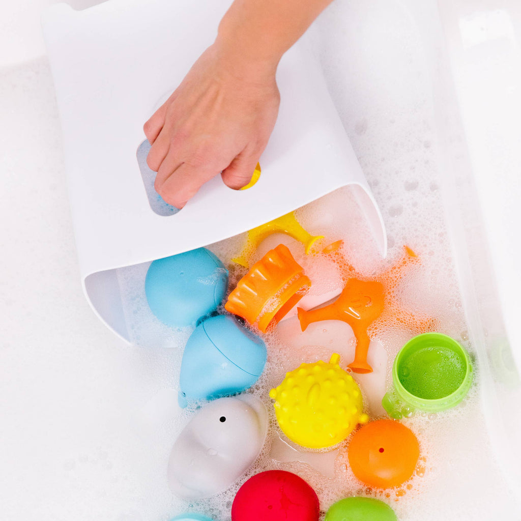Sage Bath Toy Drying Bin