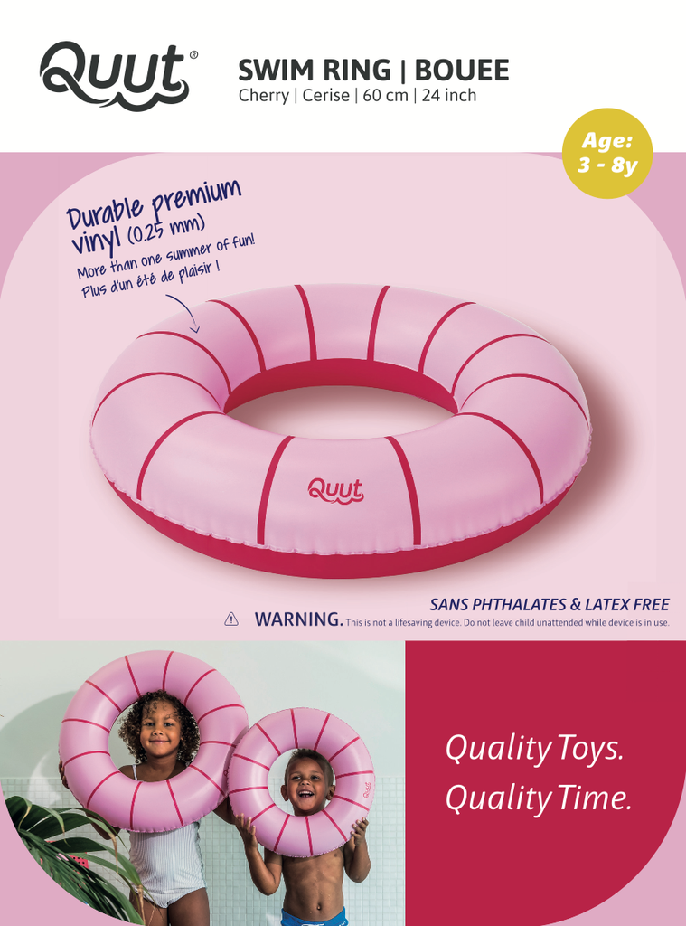 Quut Swim Rings Medium - Medium Size Swim Ring 24 inch
