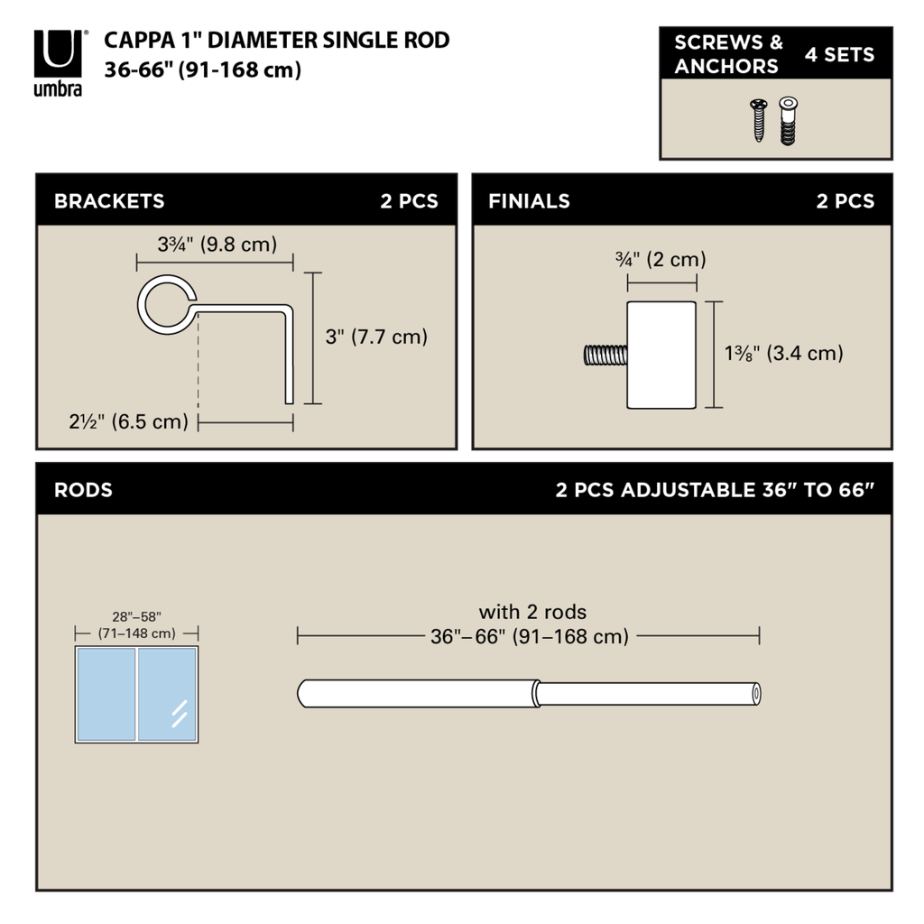 Cappa Curtain Rod
