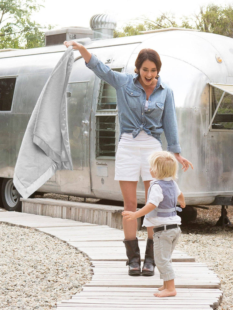 Luxe™ Baby Blanket: Cornflower / Unboxed