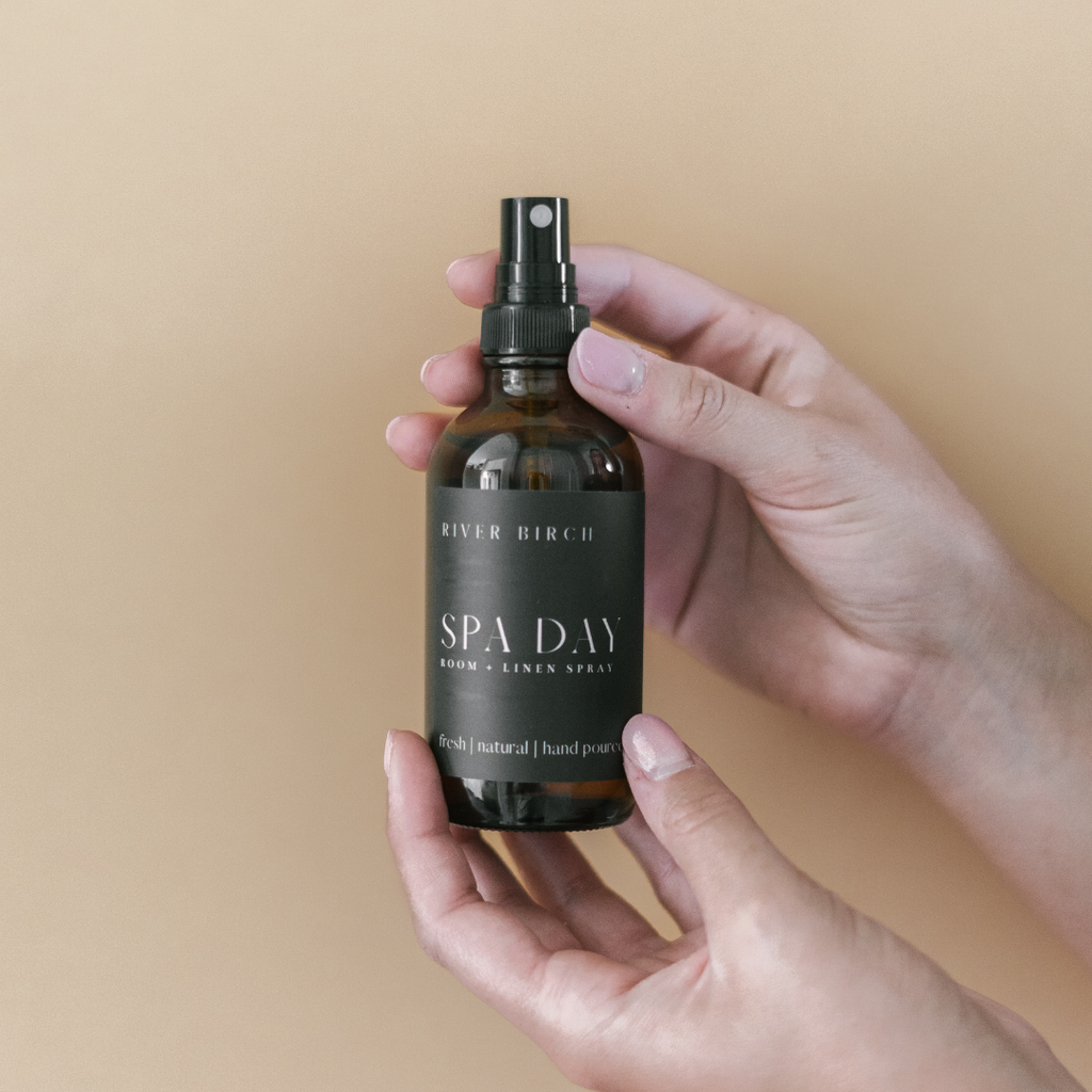 Spa Day - 4 oz Amber Glass Room + Linen Spray