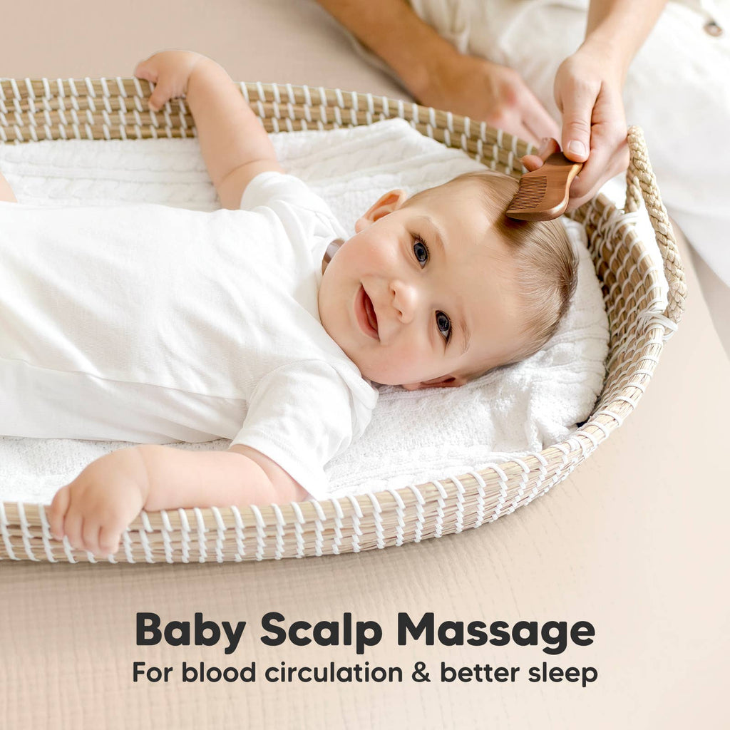Baby Hair Brush and Comb Set Keababies