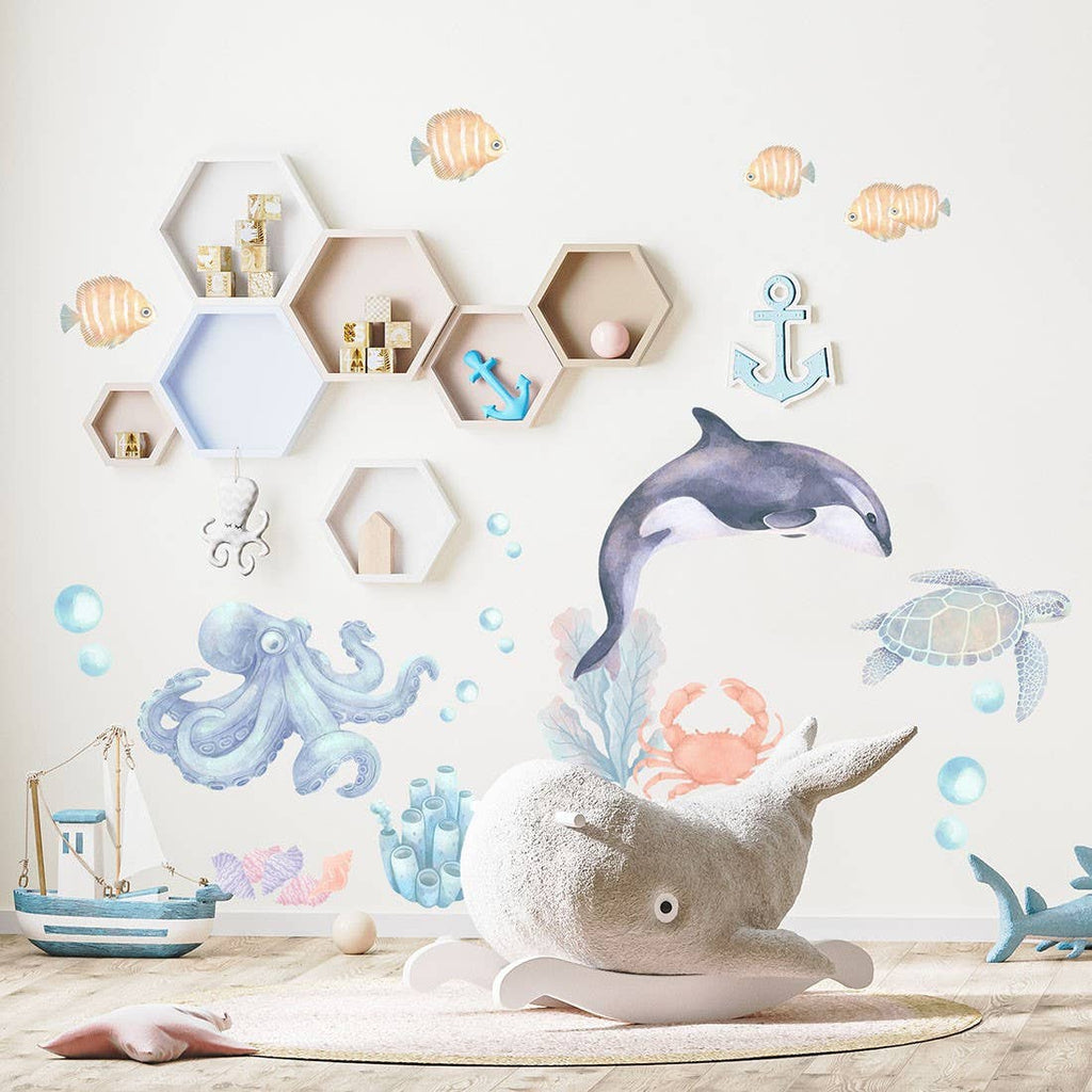 Wall Sticker | Ocean Animals II