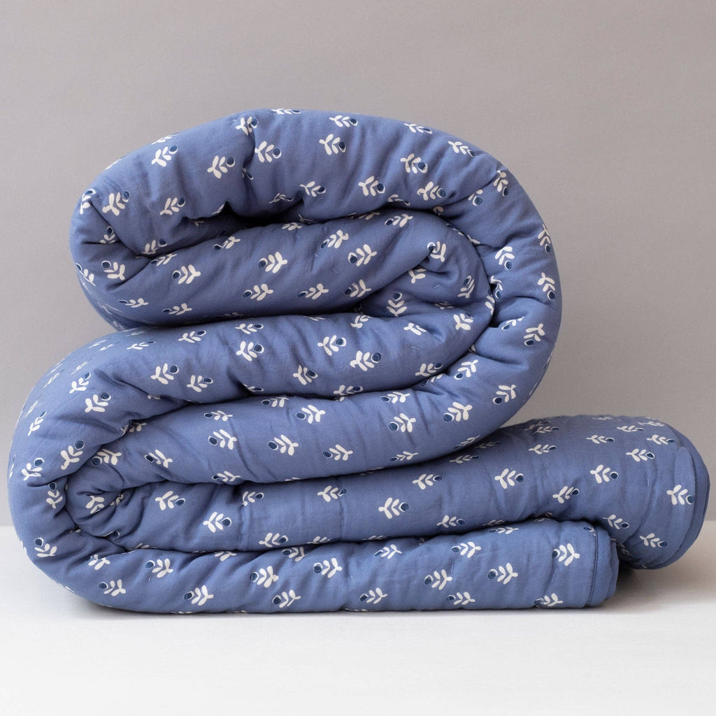 Tulip Blue Quilt