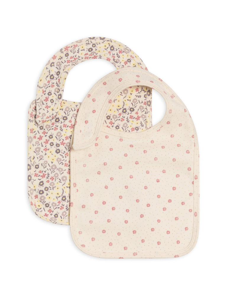 Organic Baby 2-Pack Bibs - Giada + Carla Floral