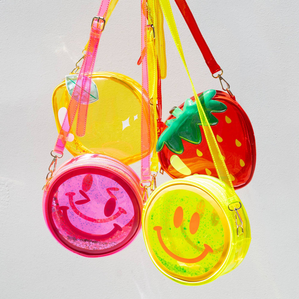 Jelly Handbag - Pink Winky Face 😉