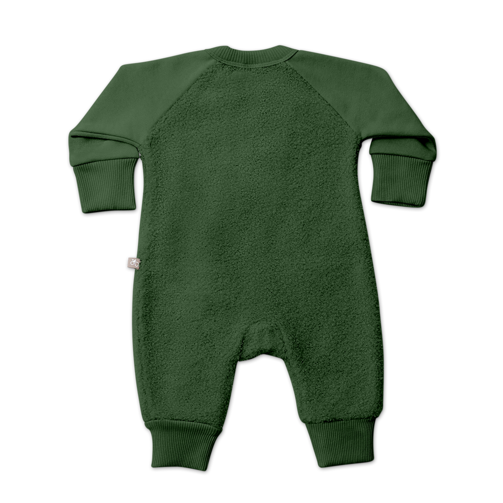 Sherpa Baby One-Piece - Spruce