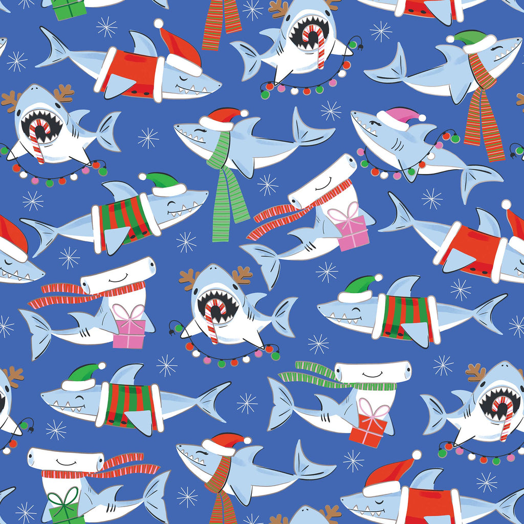 Wrap - Jumbos Merry Sharks