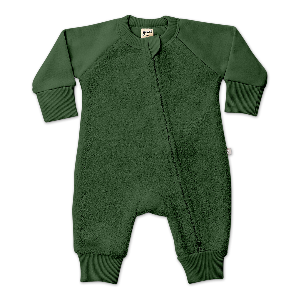 Sherpa Baby One-Piece - Spruce