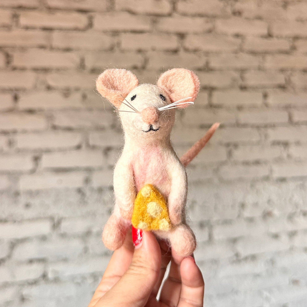 Chef Mouse Finger Puppet