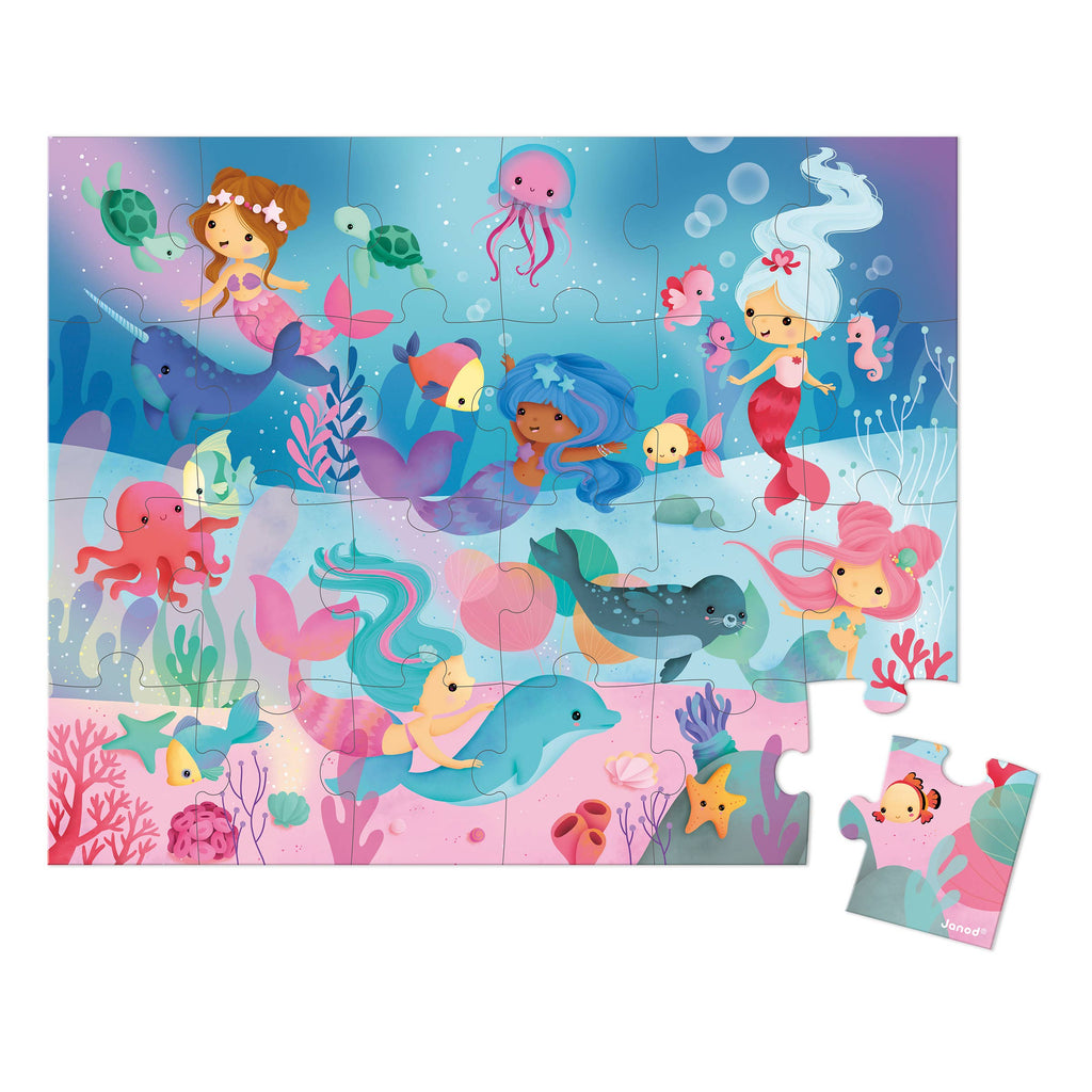 Puzzle - Mermaids - 24 Pcs