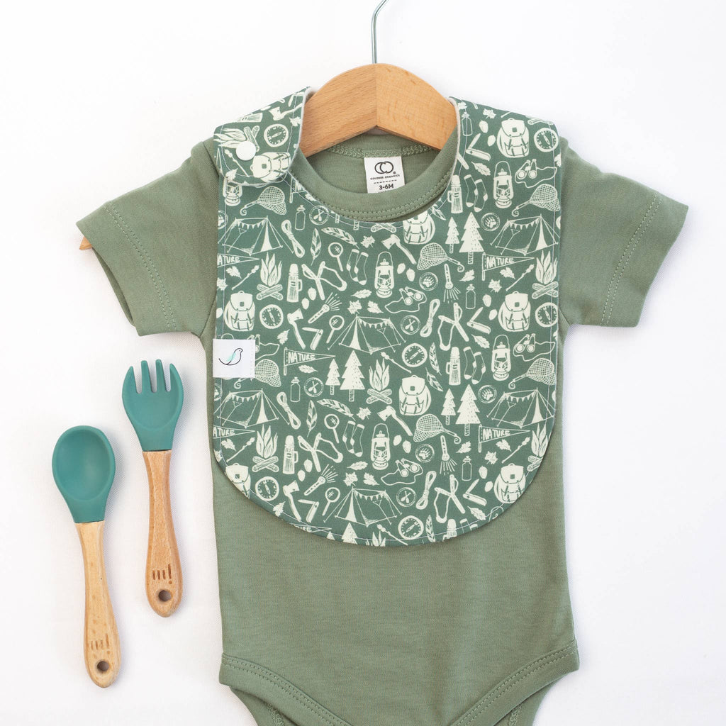 Camping - Charlie Snap Bib