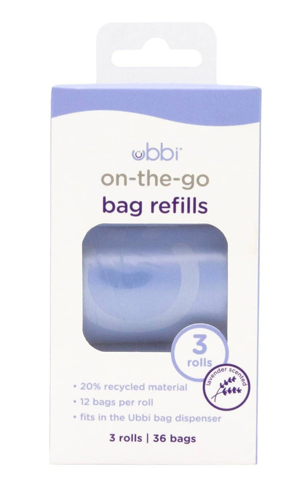 On-the-Go Bag Dispenser Refills Ubbi