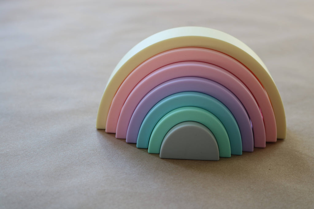 Rainbow Stacking Toy | Pastel