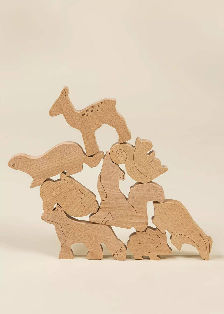 Wooden Balance Puzzle - Forest (8 pcs)