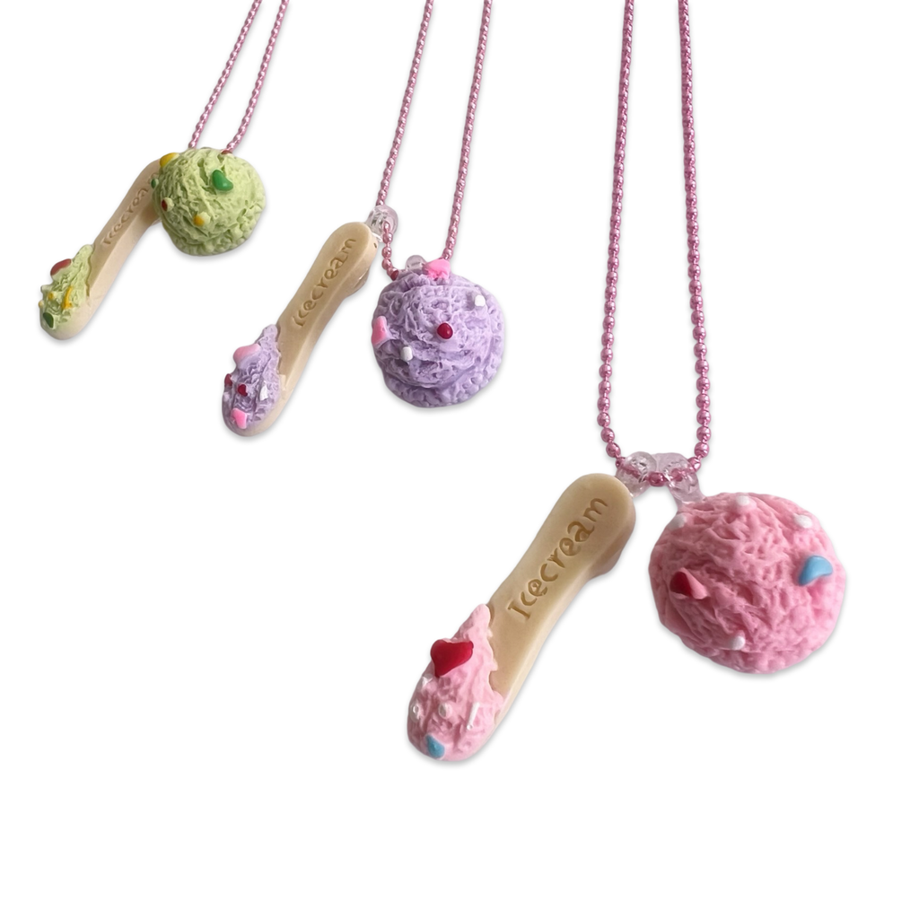 Gelato Necklace I Charm Necklace I Ice Cream I Handmade