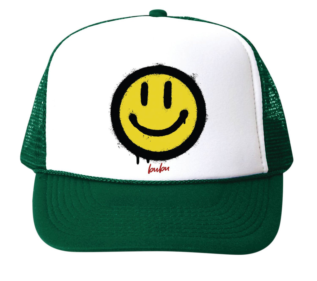 All Smiles Smiley Face Trucker Hat