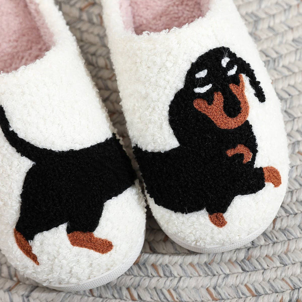 Dachshund Plush Slippers