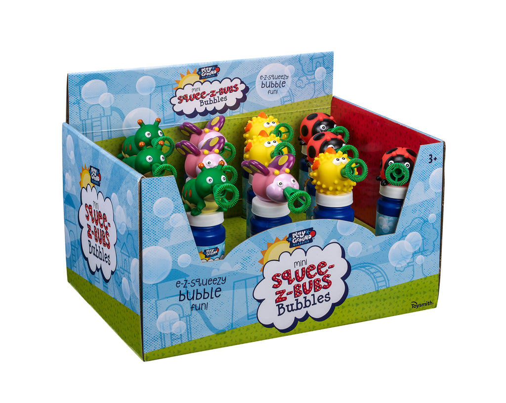 Mini Squee-Z Bub Bubbles, Assorted Styles