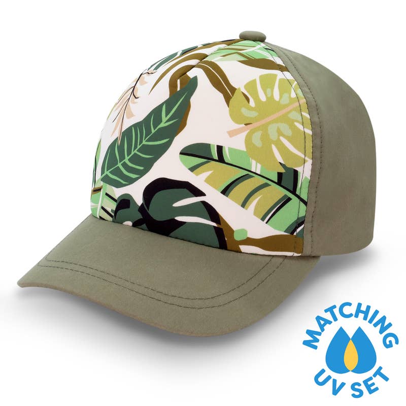 Green Tropical | Kids' Xplorer Baseball Cap: M (6-24 Months)