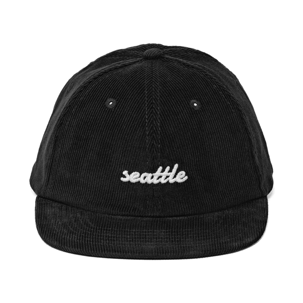 Seattle, WA Embroidered Corduroy Snapback Hat