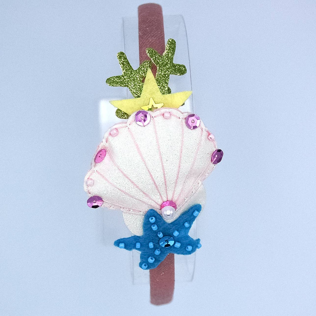 Coral Reef Headband- Coral Pink