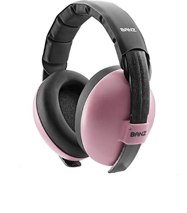 Baby Earmuffs Solids Noise Attenuation Ear Warmers for Kids: Orchid