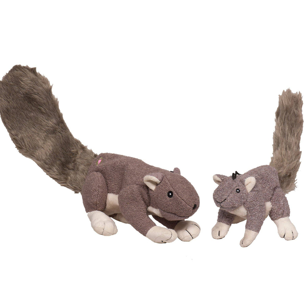 Feller Squirrel Plush Dog Toy: Large
