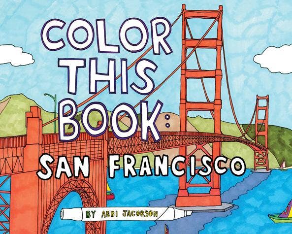 Color this Book: San Francisco