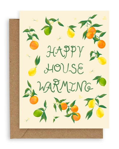 Citrus Happy Housewarming Card