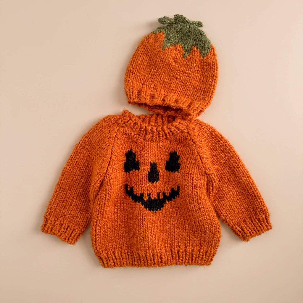 Jack-o-lantern Sweater, Kid Halloween Pumpkin