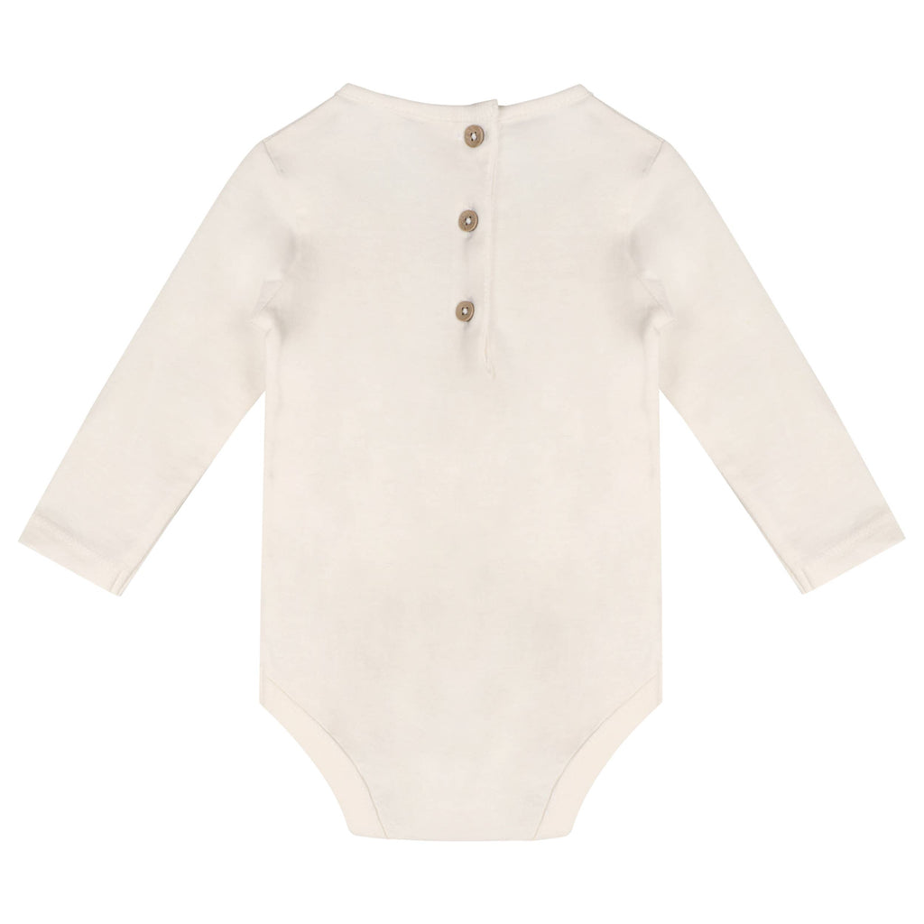 Crab Embroidered Knit Baby Romper Set (Organic Cotton)