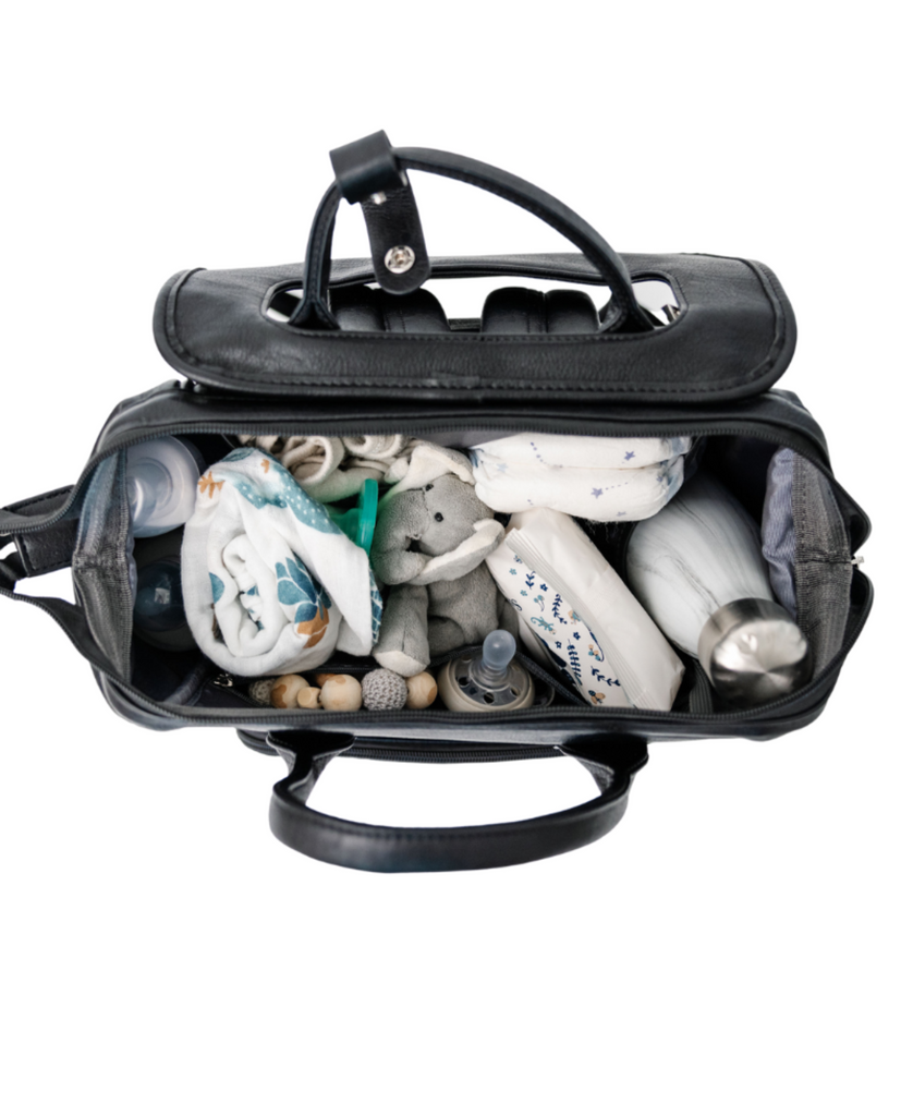 Citi Collective Citi Explorer Black Diaper Bag Backpack