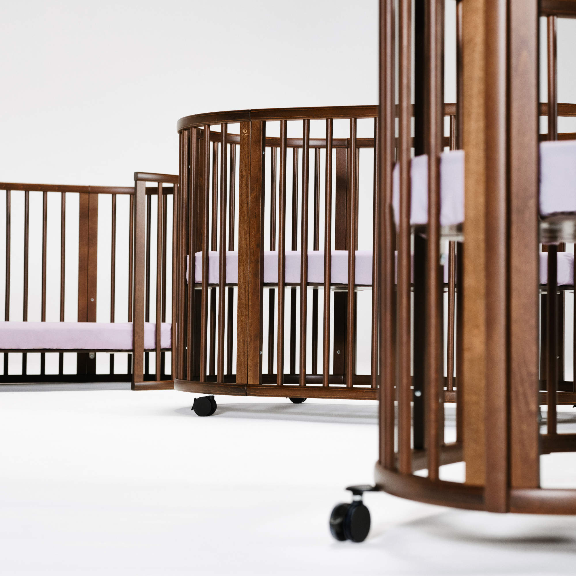 ストッケベッド Stokke Sleepi&Junior/WalnutBrown ストッケベッド