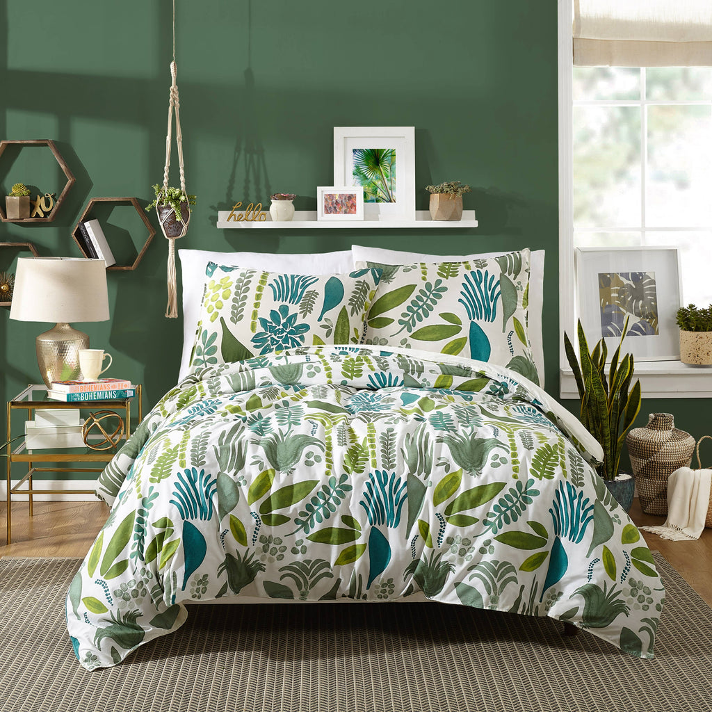 Jardin 3-Piece Duvet Cover Set by Jungalow