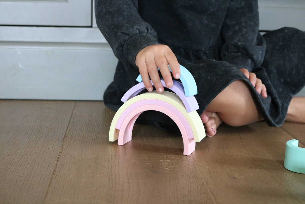 Rainbow Stacking Toy | Pastel