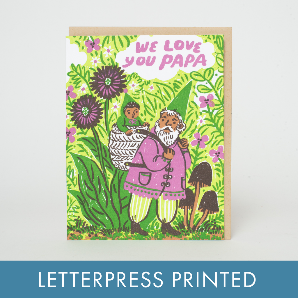 Gnome Father's Day Greeting Card