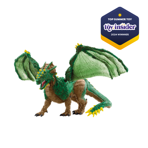 Jungle Dragon Mythical Creature Toy with Movable Wings