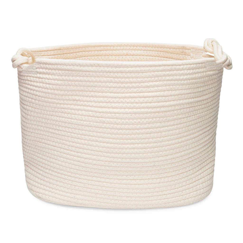 Rope Cube Storage Basket - White