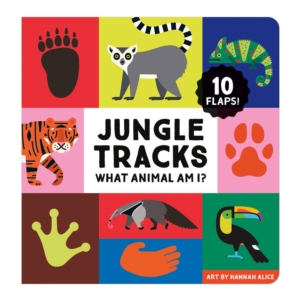 Jungle Tracks Lift-the-Flap Board Book