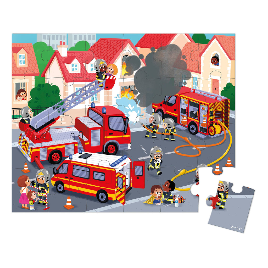 Puzzle - Fireman - 24 Pcs