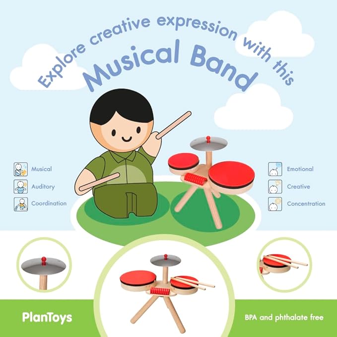 Musical Band Toy Drum Kit